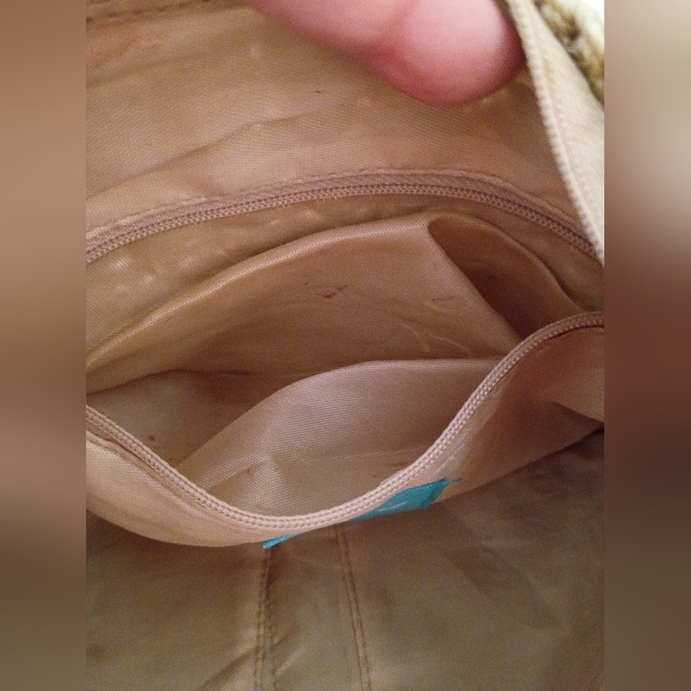 The Sak Gold Metallic  Crochet Women's Bag - Picture 9 of 11